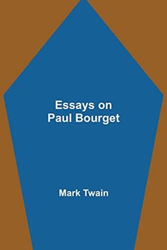 portada Essays on Paul Bourget (in English)