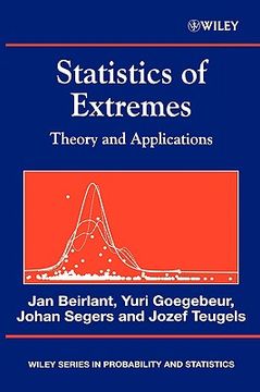 portada statistics of extremes: theory and applications (en Inglés)