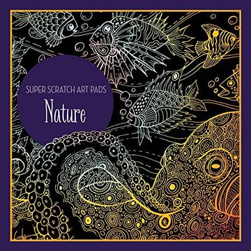 portada Super Scratch art Pads: Nature (in English)