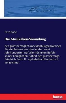portada Die Musikalien-Sammlung (German Edition)