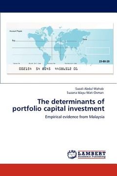 portada the determinants of portfolio capital investment (en Inglés)