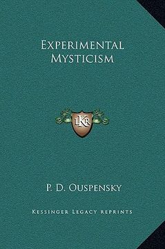 portada experimental mysticism (en Inglés)