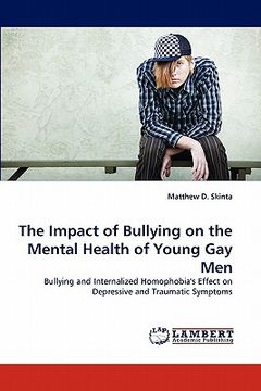 portada the impact of bullying on the mental health of young gay men