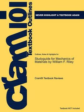portada studyguide for mechanics of materials by william f. riley, isbn 9780471705116