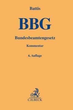 portada Bundesbeamtengesetz (en Alemán)