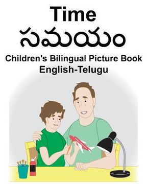 portada English-Telugu Time Children's Bilingual Picture Book (en Inglés)