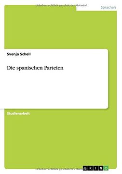 portada Die spanischen Parteien (German Edition)