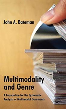portada Multimodality and Genre: A Foundation for the Systematic Analysis of Multimodal Documents (en Inglés)