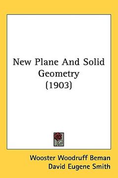 portada new plane and solid geometry (1903)