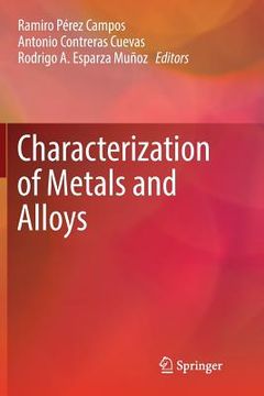 portada Characterization of Metals and Alloys (in English)