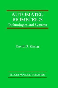 portada automated biometrics: technologies and systems (en Inglés)