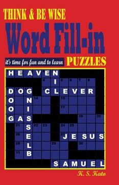portada Think & be Wise Word Fill in Puzzles (Volume 1)