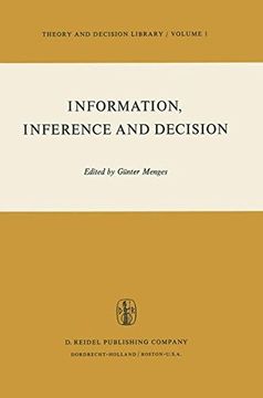 portada information, inference, and decision (en Inglés)