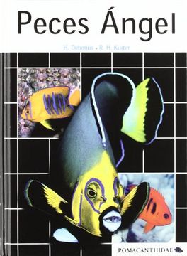 portada peces angel, guia extensa sobre pomacanthidae.coleccion familias de peces marino