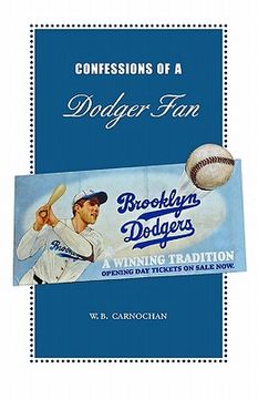 portada confessions of a dodger fan (in English)