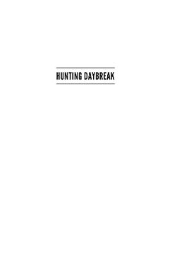 portada Hunting Daybreak (2) (Shattered Sunlight) (en Inglés)