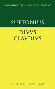 portada Suetonius: Diuus Claudius Paperback (Cambridge Greek and Latin Classics) (en Inglés)