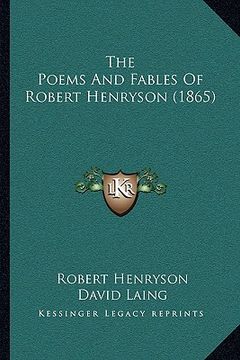 portada the poems and fables of robert henryson (1865) (en Inglés)