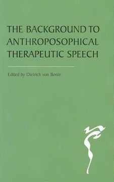 portada the background to anthroposophical therapeutic speech