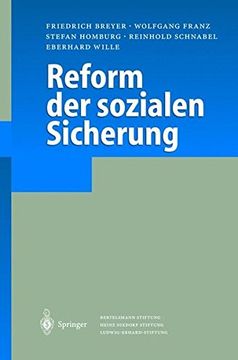 portada Reform der sozialen Sicherung