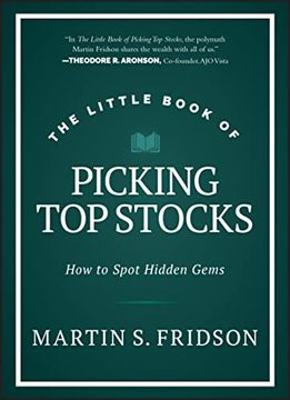 portada The Little Book of Picking top Stocks: How to Spot the Hidden Gems (Little Books. Big Profits) (en Inglés)