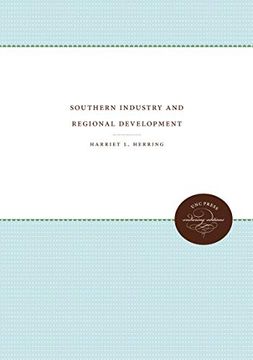 portada Southern Industry and Regional Development (en Inglés)