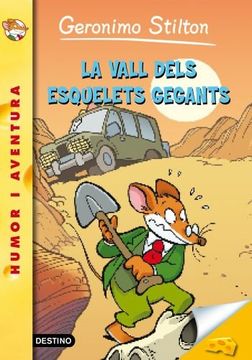 portada 44- la Vall Dels Esquelets Gegants (Geronimo Stilton. Els Grocs) (en Catalá)