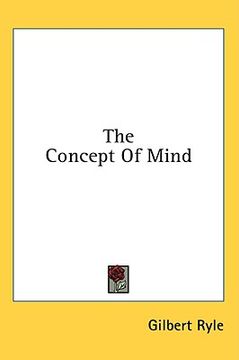 portada the concept of mind (en Inglés)