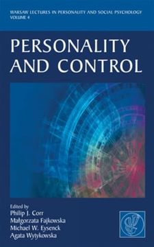 portada Personality and Control (Warsaw Lectures in Personality and Social Psychology) (en Inglés)