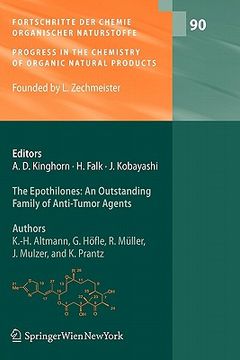 portada the epothilones: an outstanding family of anti-tumor agents: from soil to the clinic