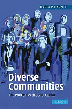 portada Diverse Communities Paperback: The Problem With Social Capital (en Inglés)