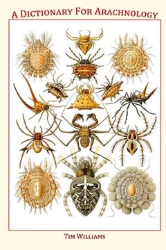 portada A Dictionary for Arachnology (en Inglés)