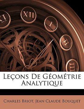 portada Leçons De Géométrie Analytique (en Francés)