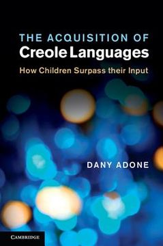 portada the acquisition of creole languages