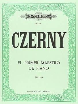 portada El Primer Maestro de Piano op. 599 (in Spanish)