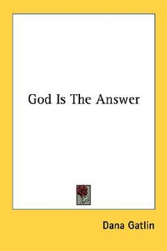 portada god is the answer (en Inglés)