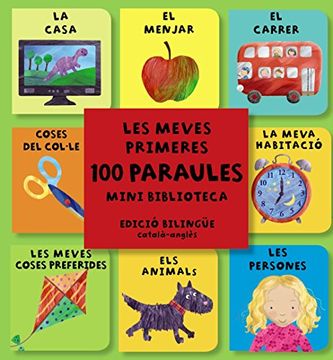 portada Les Meves Primeres 100 Paraules (Catalá - A Partir De 0 Anys - Imaginaris (Primers Diccionaris Visuals) - Minibiblioteques)
