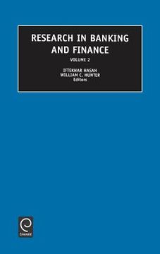 portada research in banking and finance