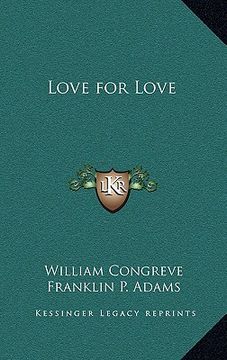 portada love for love (en Inglés)