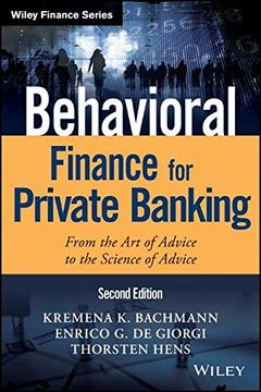 portada Behavioral Finance for Private Banking: From the Art of Advice to the Science of Advice