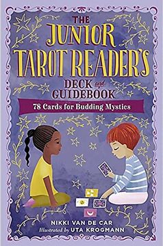 portada The Junior Tarot Reader's Deck and Guidebook: 78 Cards for Budding Mystics (The Junior Handbook Series) (en Inglés)