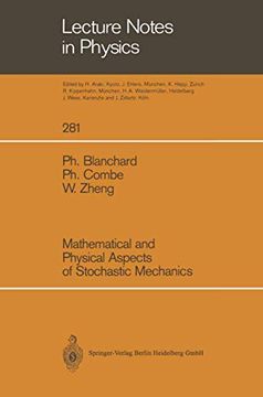 portada Mathematical and Physical Aspects of Stochastic Mechanics (Lecture Notes in Physics, 281)
