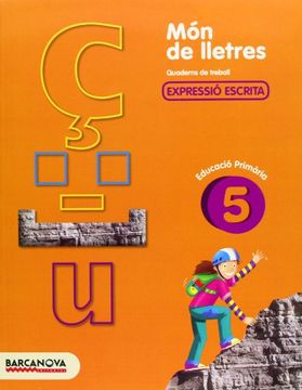portada Món de lletres 5 (Materials Educatius - Cicle Superior - Llengua Catalana) (en Catalá)