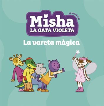 portada Misha La Gata Violeta 2. La Vareta Màgica (en Catalá)