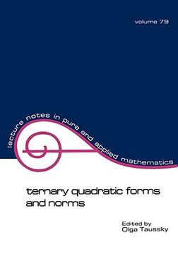 portada ternary quadratic forms and norms (en Inglés)