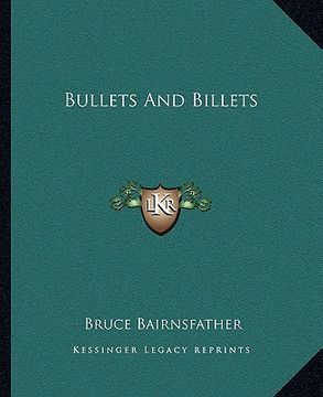 portada bullets and billets (in English)