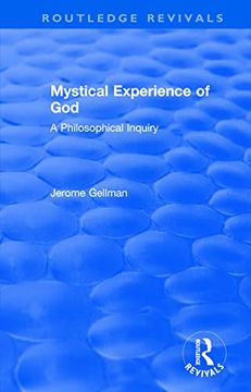 portada Mystical Experience of God: A Philosophical Inquiry (in English)