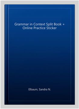portada Grammar in Context 1: Split Student Book a and Online Practice Sticker