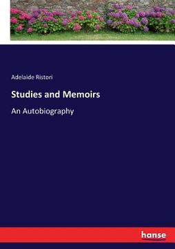 portada Studies and Memoirs: An Autobiography (en Inglés)