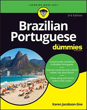 portada Brazilian Portuguese for Dummies (For Dummies (Language & Literature)) (en Inglés)